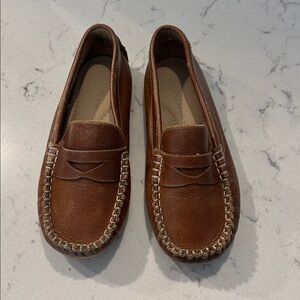Elephantito Boys Leather Driving Moccasin - Boys shoes - Size 12